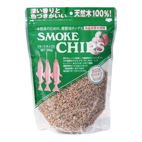 スモーク用チップ(1袋500g入) ホワイトオーク