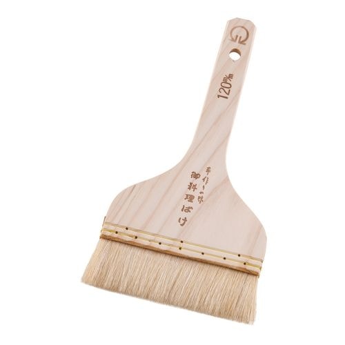 SA木柄白ハケ(山羊毛) 120mm