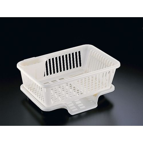 皿立て水切りかご タテ型 No.1 (箸立て付)