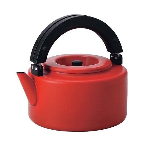 ホーロー フラットケットル FK−22 レッド