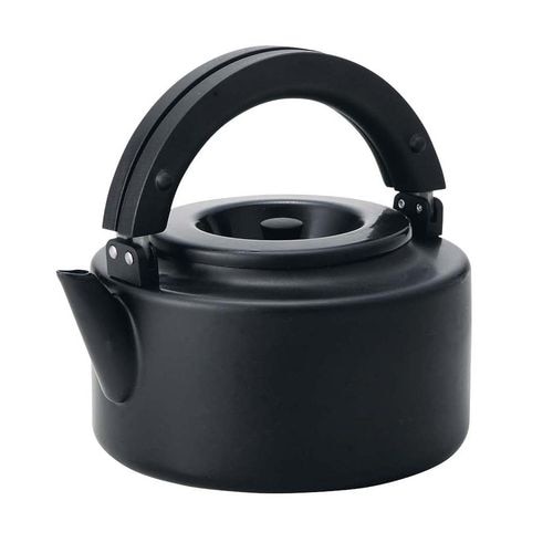 ホーロー フラットケットル FK−22 ブラック