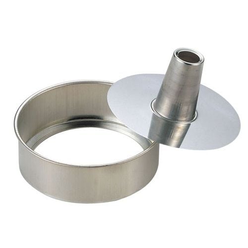 ブリキ 管付デコレーション 底取 18cm