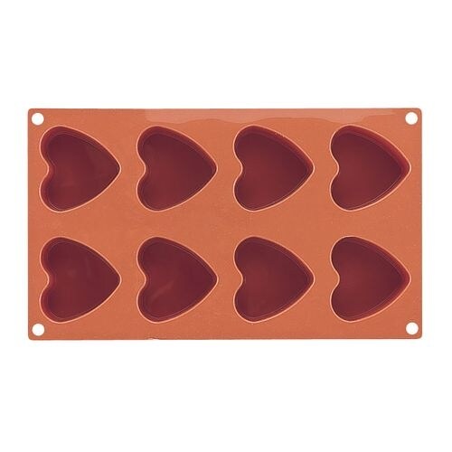 フレキシブルモルドSF040 60 ハート 8ヶ取