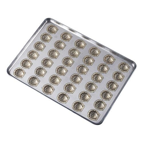 シリコン加工 ホタテ貝型 天板 小 36連