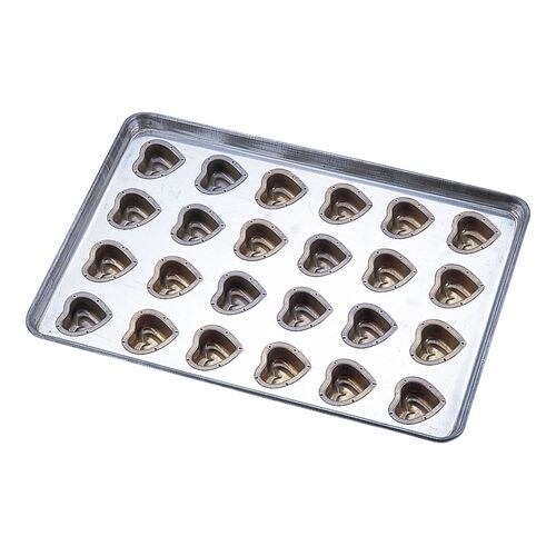 シリコン加工 ハート型 天板 24連