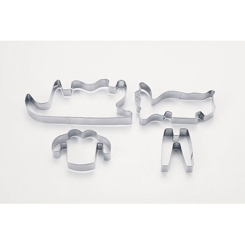 STクッキー抜型トナカイ&スレイ No.1952