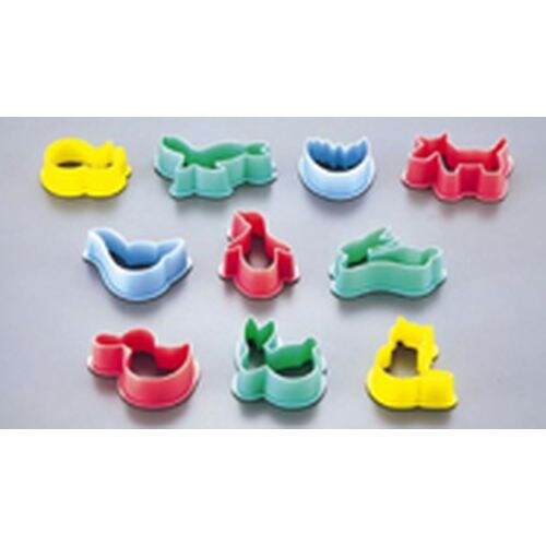 PSクッキー動物抜型 No.752 (10ヶ入)