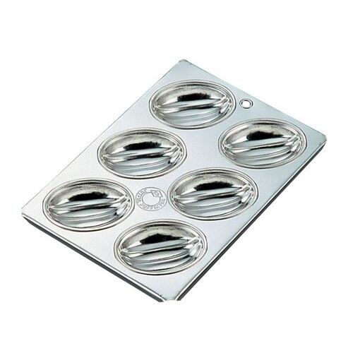 ブリキ マフィン型 メロン型 6カップ