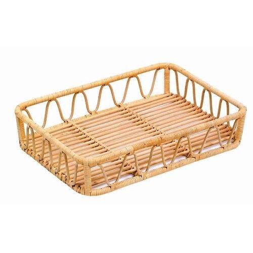 籐 芯盛かご 角長深 16−772