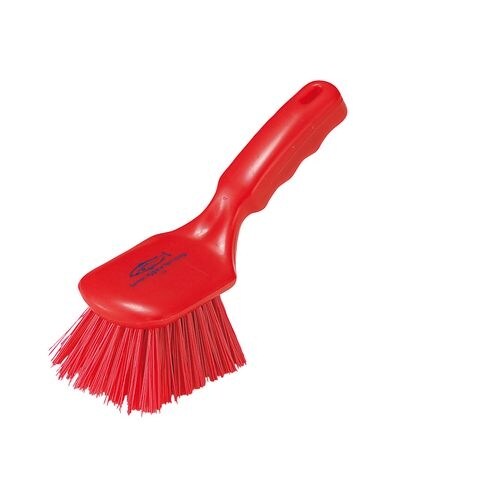 レジン ショートハンドルブラシ D4 赤