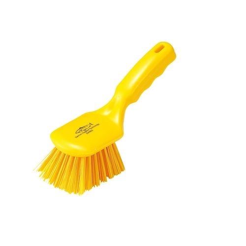 レジン ショートハンドルブラシ D4 黄