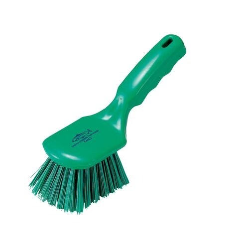 レジン ショートハンドルブラシ D4 緑
