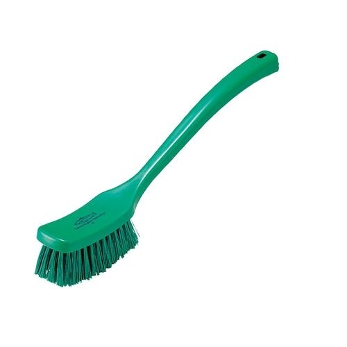 レジン ロングハンドルブラシ D9 緑