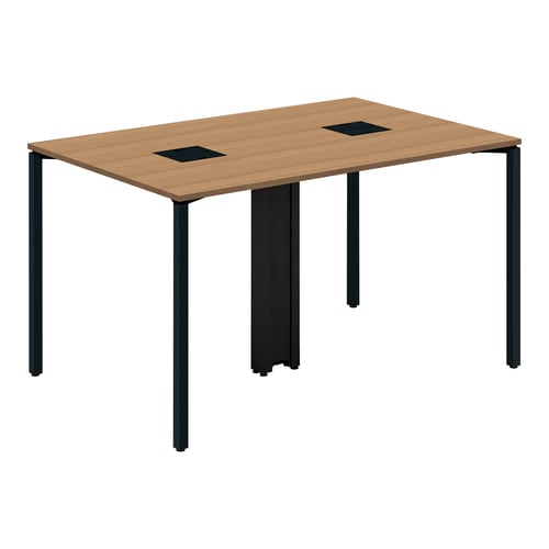 ワークフィット両ハイA脚W180D120黒M