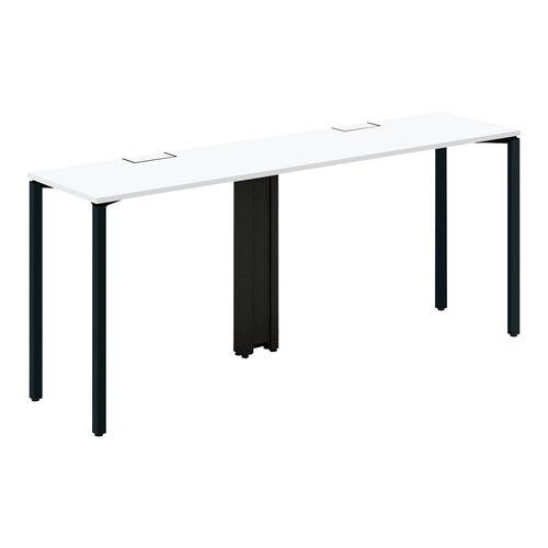 ワークフィット片ハイA脚W240D60黒W