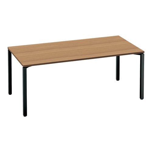 ワークフィット角M配線箱無A脚W180D90黒M