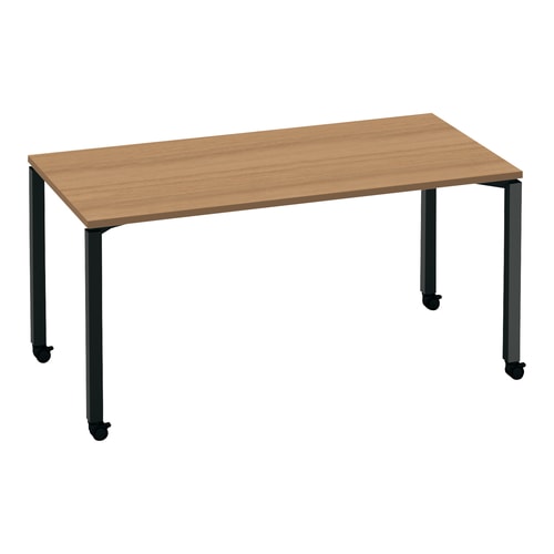 ワークフィット角M配線箱無C脚W150D75黒M