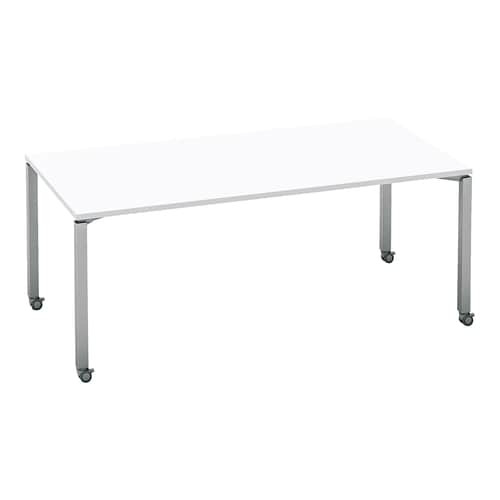 ワークフィット角M配線箱無C脚W180D90銀W