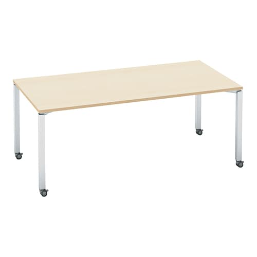 ワークフィット角M配線箱無C脚W180D90白N