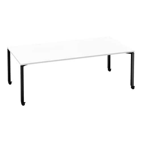 ワークフィット角M配線箱無C脚W210D105黒W