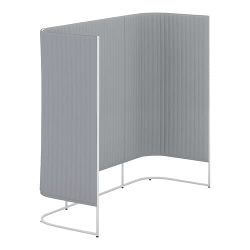 インフレームチェアハーフ片側2人用高さ165白ED