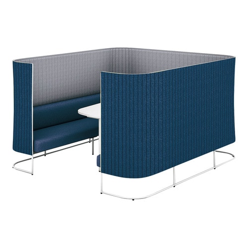 インフレームソファ6人用W高さ135白65