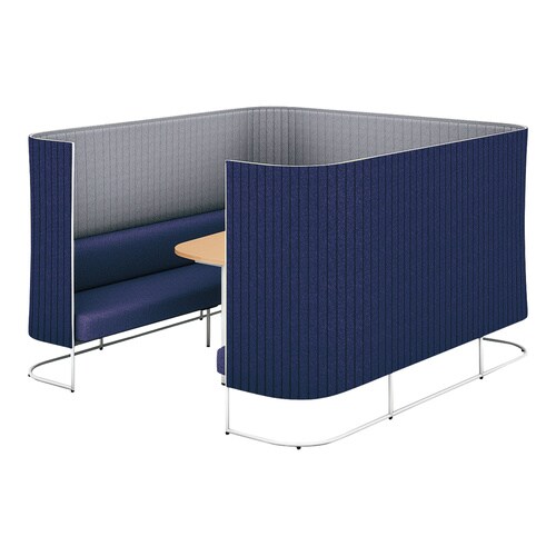 インフレームソファ6人用M高さ135白7E