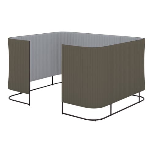 インフレームチェア2−4人用高さ135黒B5