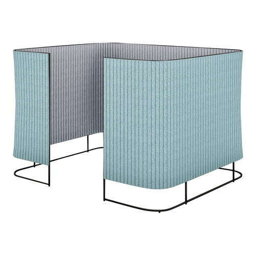 インフレームチェア2−4人用高さ165黒38