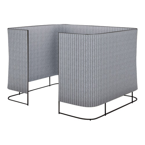 インフレームチェア2−4人用高さ165黒ED