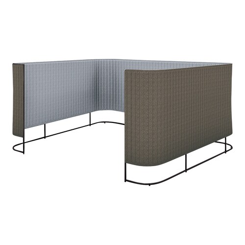 インフレームチェア4−6人用高さ135黒B5