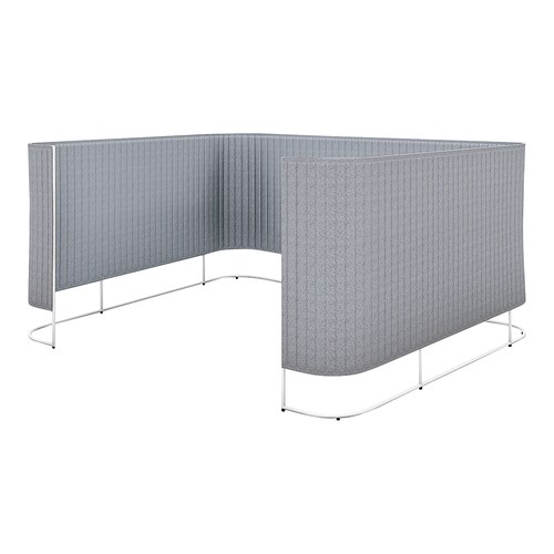 インフレームチェア4−6人用高さ135白ED