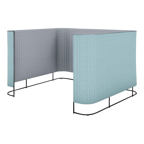 インフレームチェア4−6人用高さ165黒38