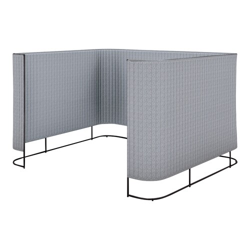 インフレームチェア4−6人用高さ165黒ED