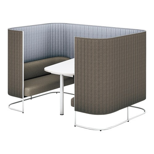 インフレームソファ4人用W高さ135白B5