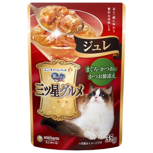 三ツ星パウチジュレ鮪鰹かつお節35g
