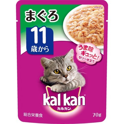 カルカンパウチ11歳まぐろ70g