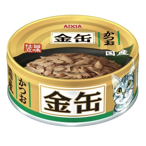 金缶ミニかつお70g