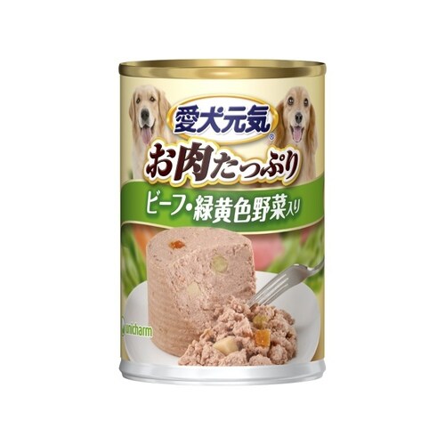 愛犬元気缶味わい健康ビーフ&野菜375g×24