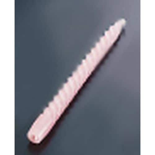 スパイラルキャンドル 8インチ ピンク (1打入)