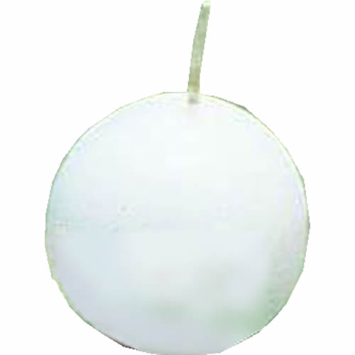 ボールキャンドル(40ヶ入) 40044 ホワイト