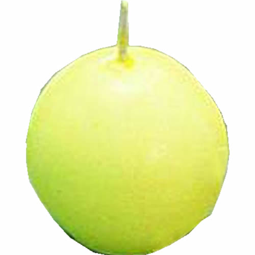 ボールキャンドル(40ヶ入) 40044 イエロー
