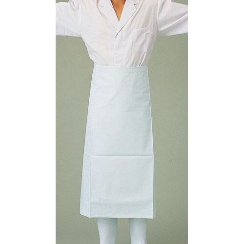 ロン炊事用 胸無前掛 LL