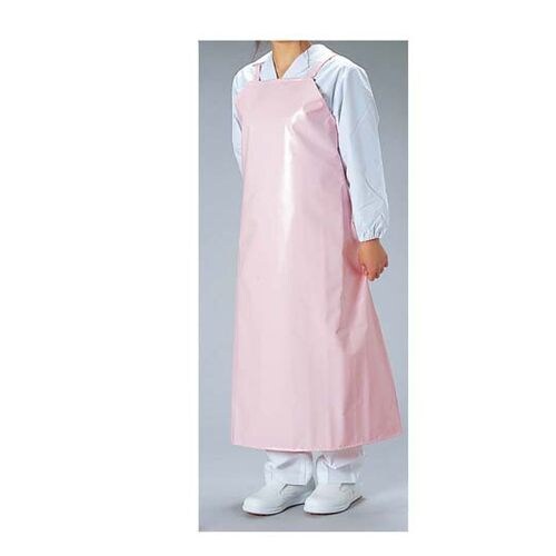 ケータリング 前掛(共地ヒモ) L ピンク