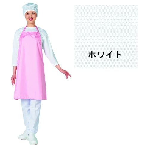 パステックエプロン E1520 ホワイト