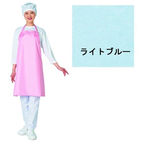 パステックエプロン E1520 ライトブルー