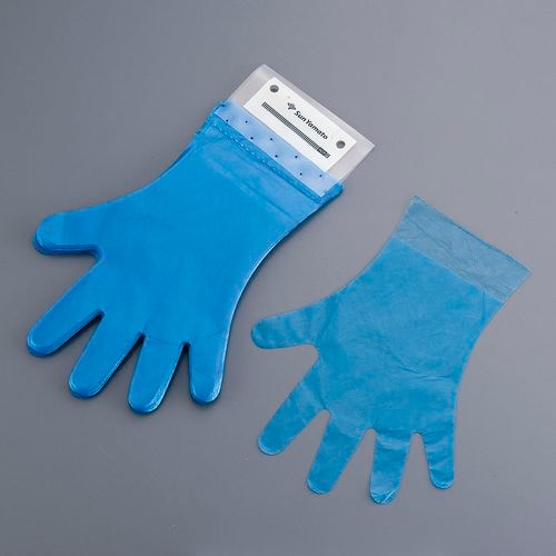 スマートグローブ 青(100枚入) S