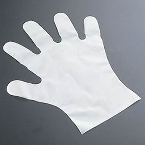 エンボス手袋 五本絞り #30 M(1袋50枚入)