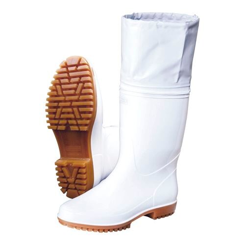 ゾナG5 カバー付白長靴 26cm