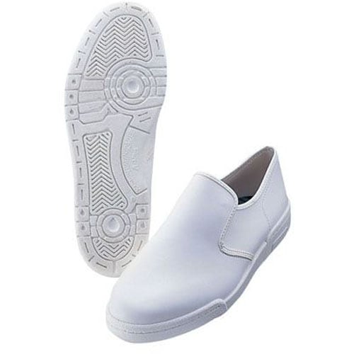 クッキングメイトスニーカー ぐるめ君 白 22.5